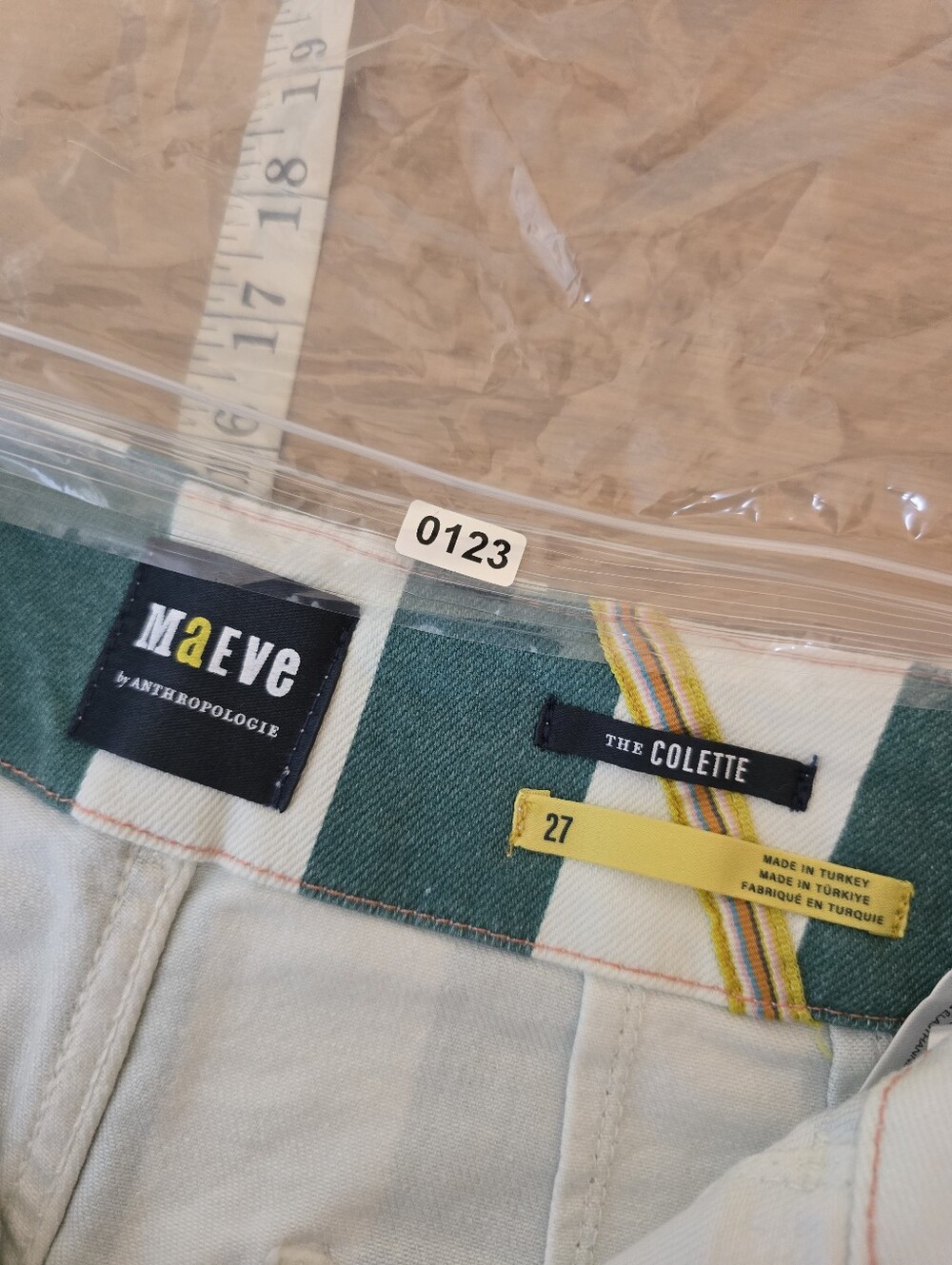 Maeve The Colette Denim Cropped Wide-Leg Jeans 27 Retro - Picture 6 of 14